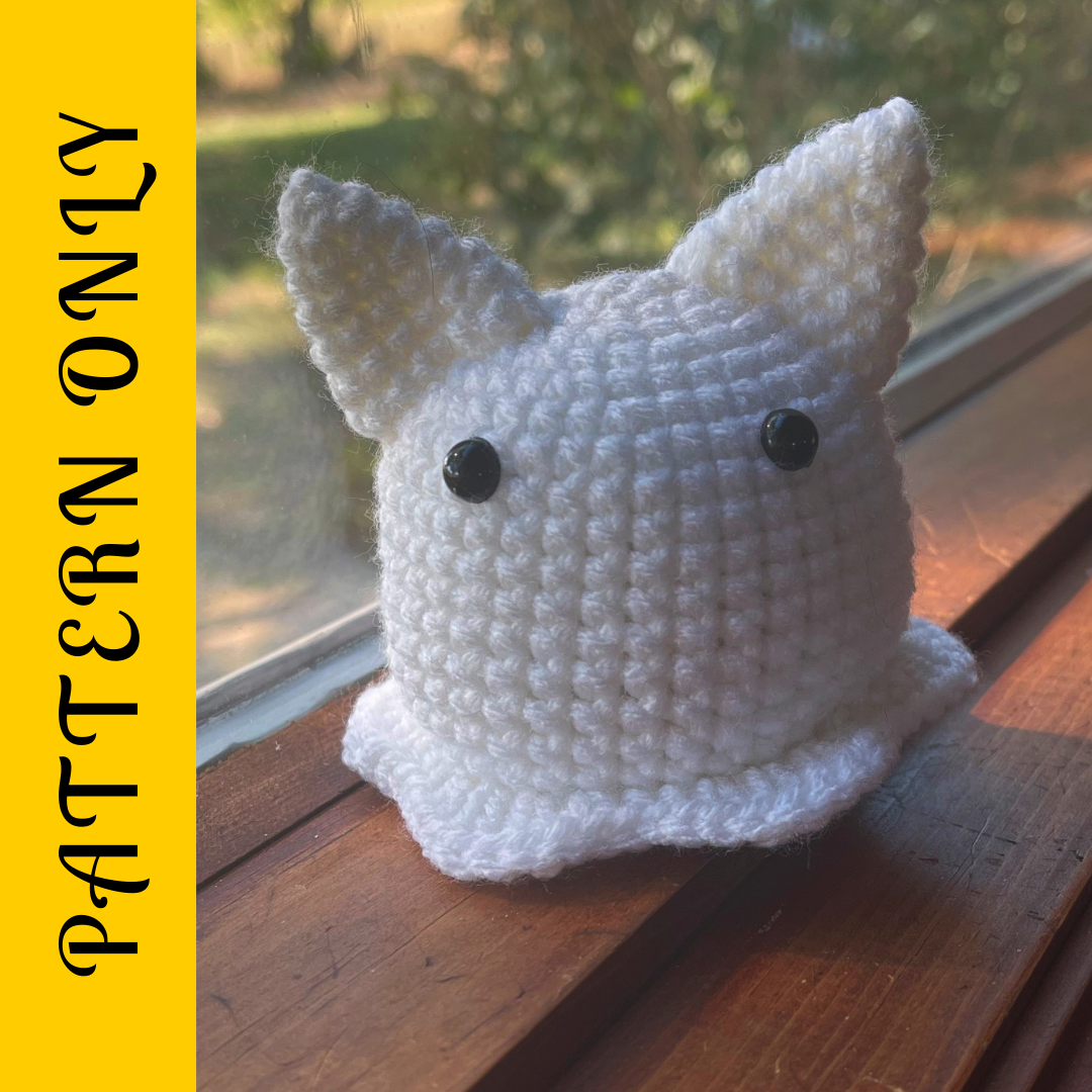 Ghost Cat - Crochet Pattern