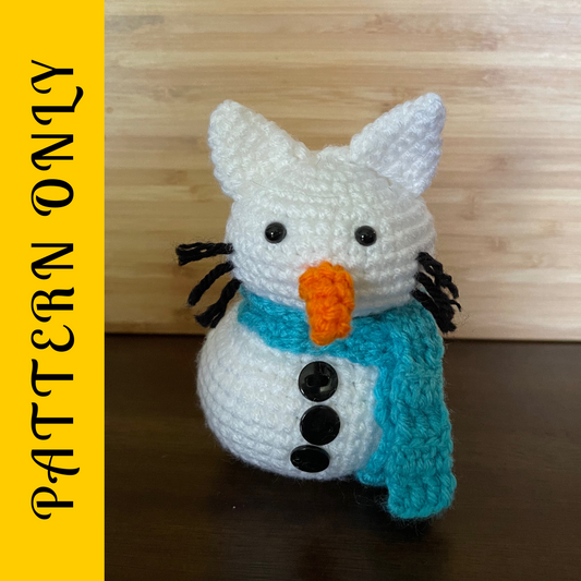 Snow Cat - Crochet Pattern