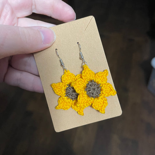 Sunflower Earrings