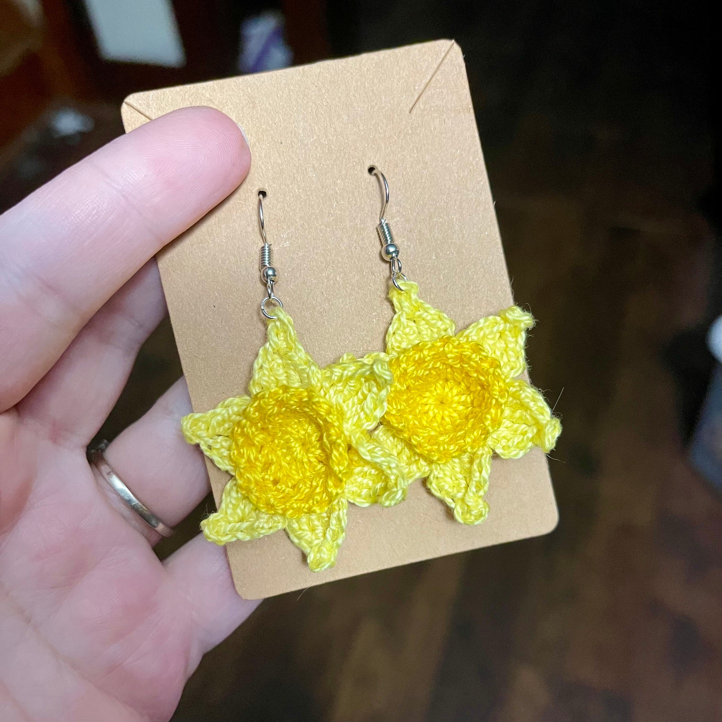 Daffodil Earrings