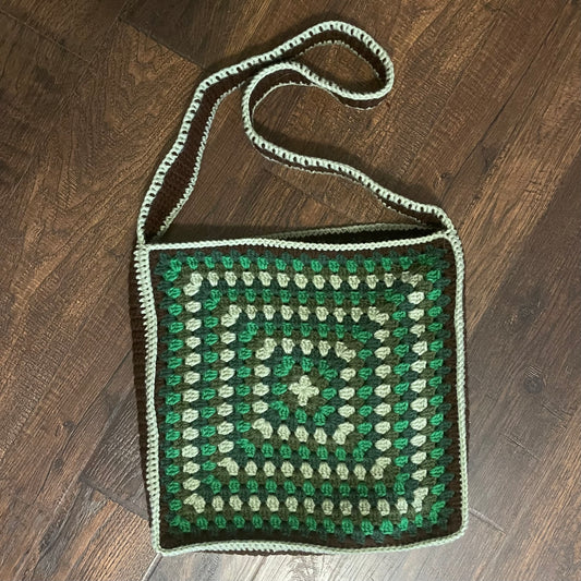 Swamp Witch Granny Square bag