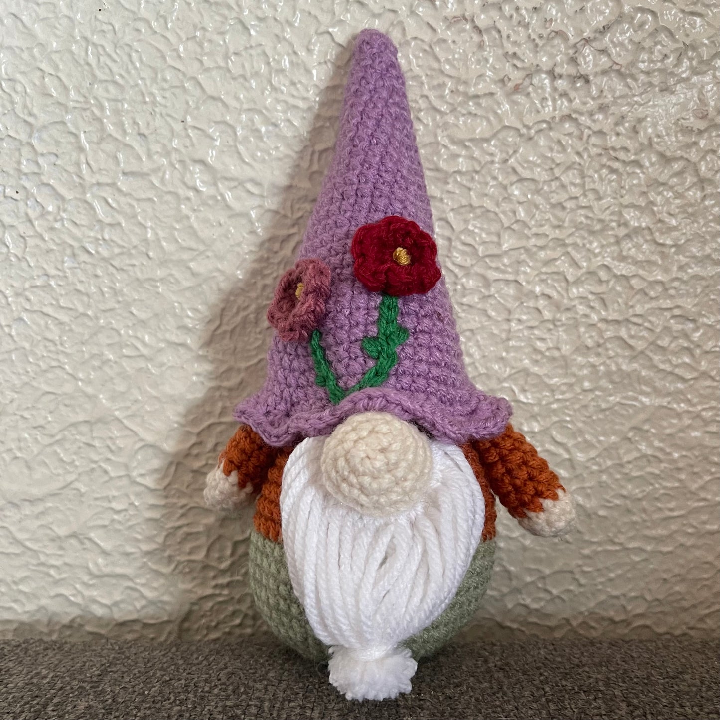 Gnome with Lavender Hat