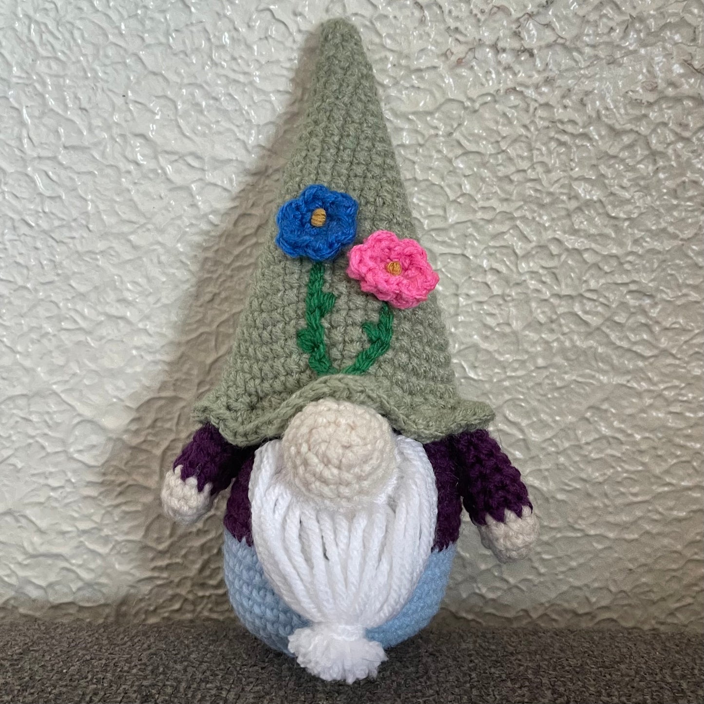 Gnome with Sage Green hat