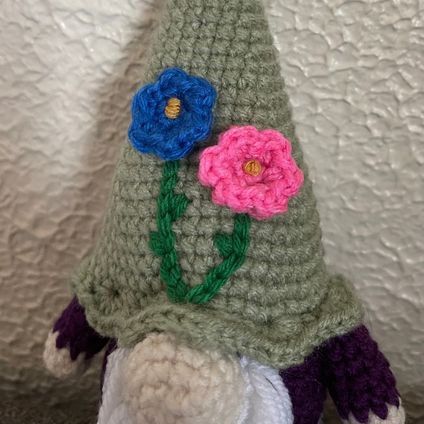 Gnome with Sage Green hat