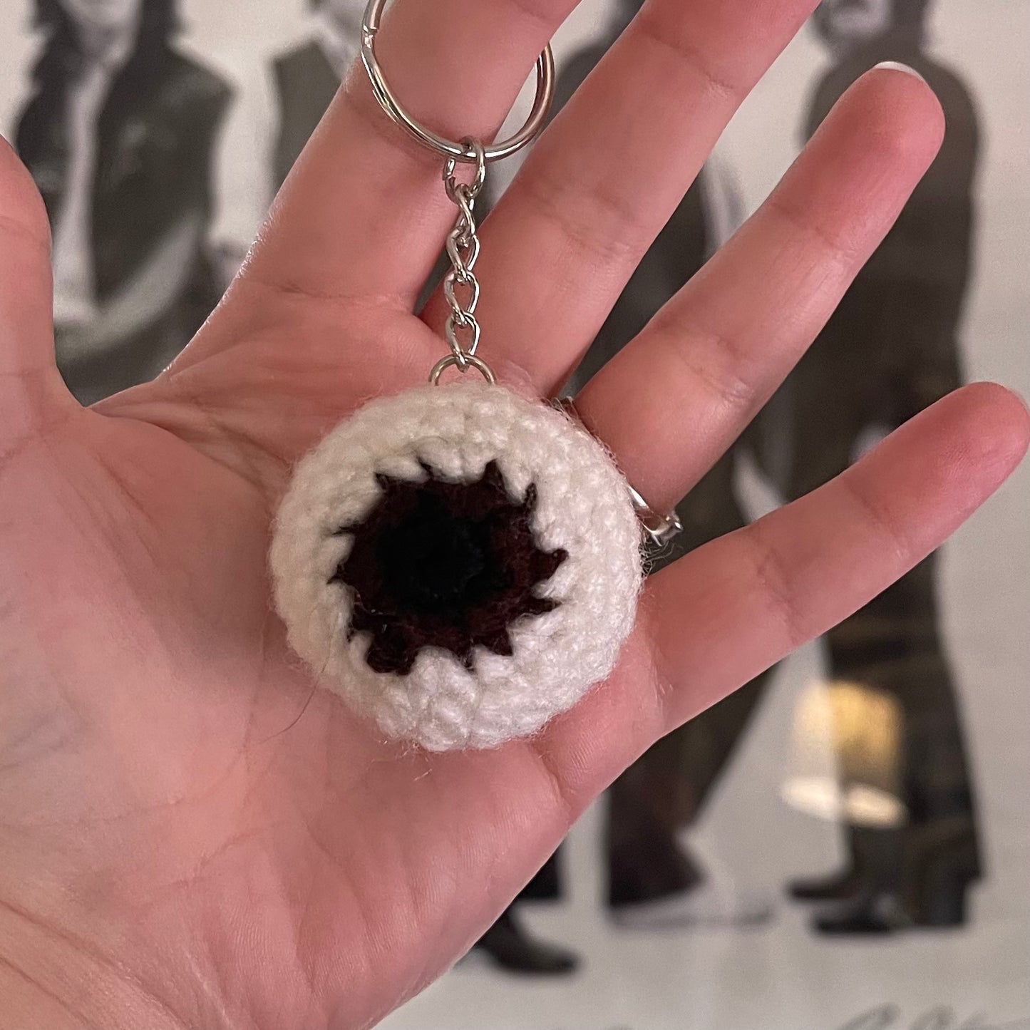 Eyeball Keychain