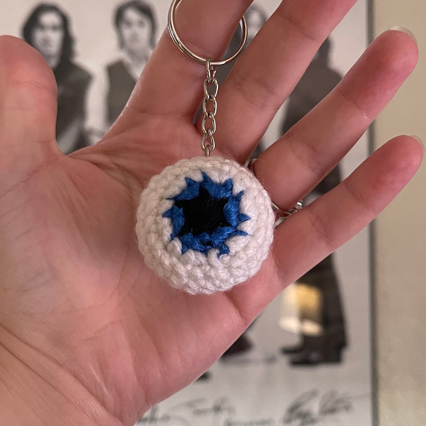 Eyeball Keychain