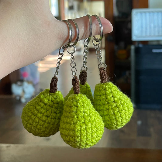 Pear Keychains