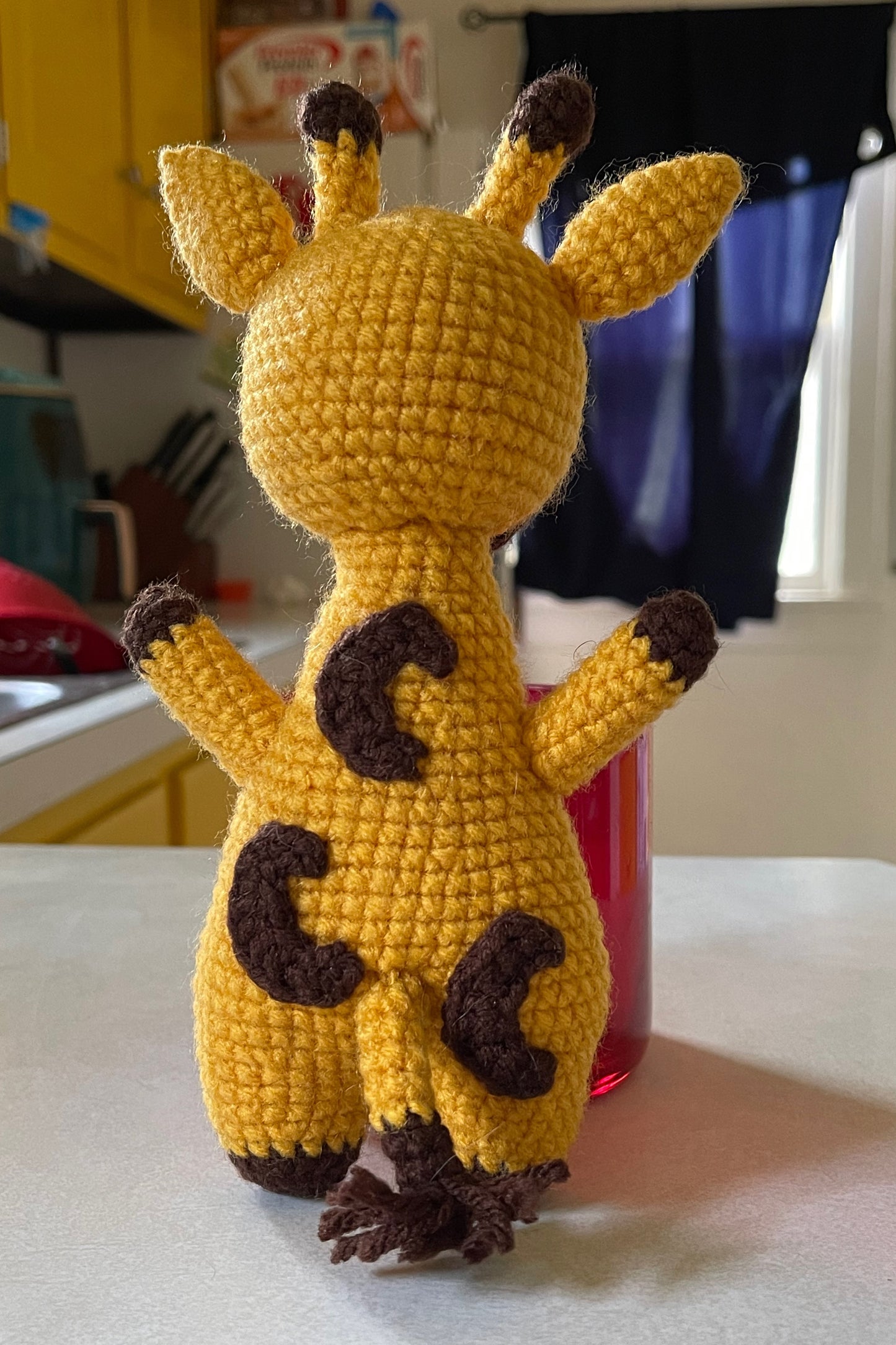 Giraffe with Moon Spots - Crochet Pattern