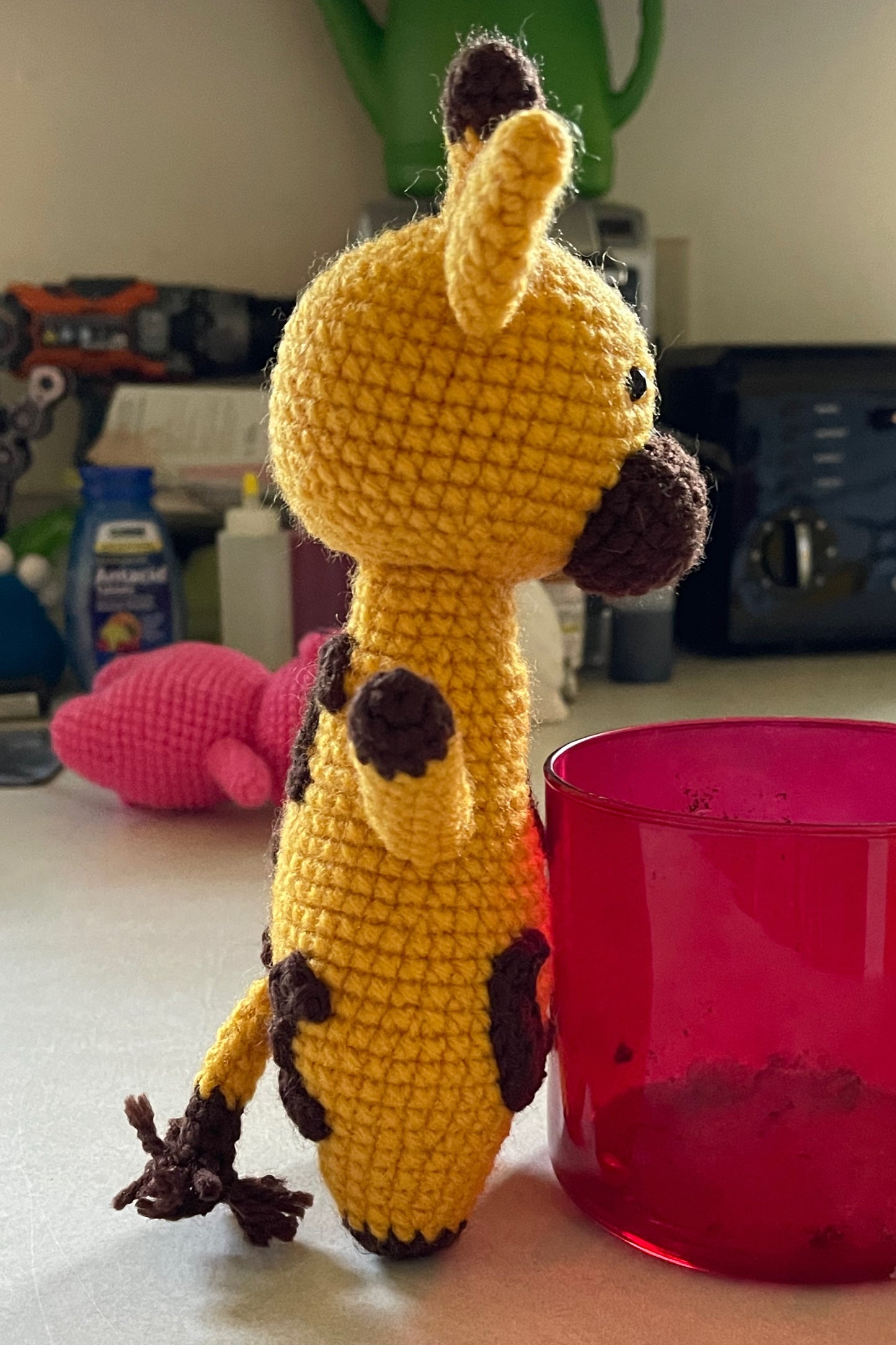 Giraffe with Moon Spots - Crochet Pattern