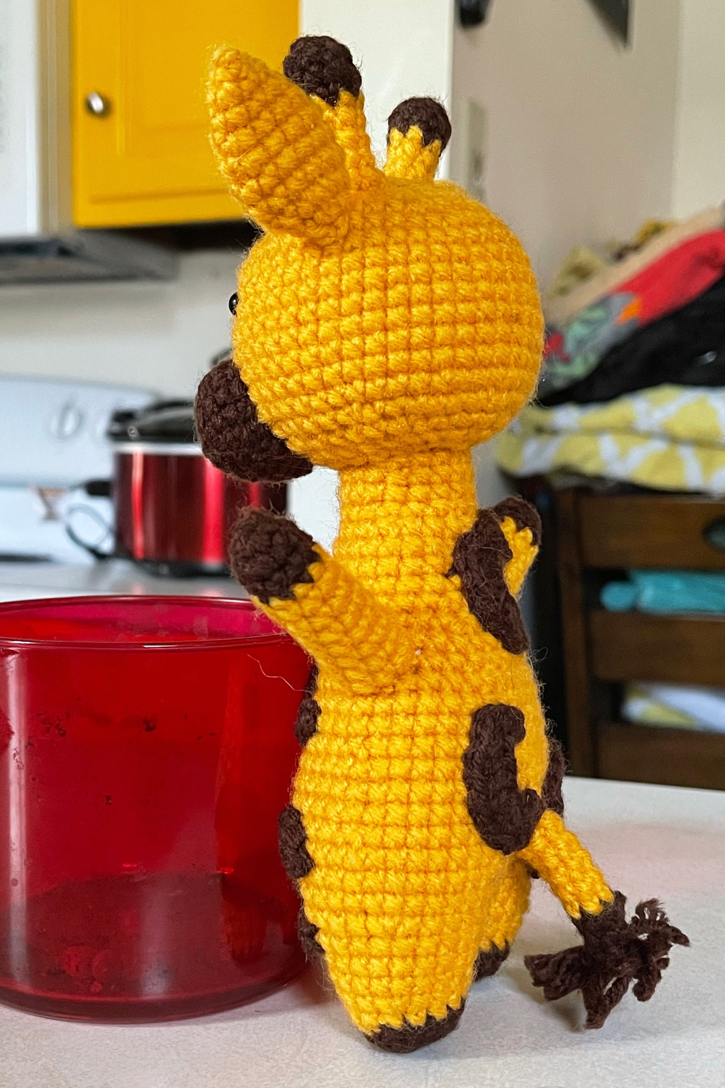 Giraffe with Moon Spots - Crochet Pattern