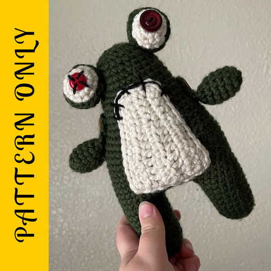 Voodoo Frog - Crochet Pattern