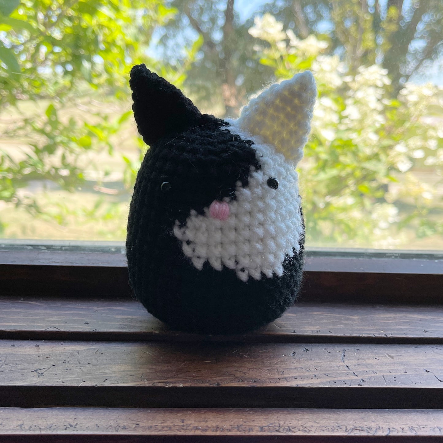 Black and White Cats - Crochet Pattern