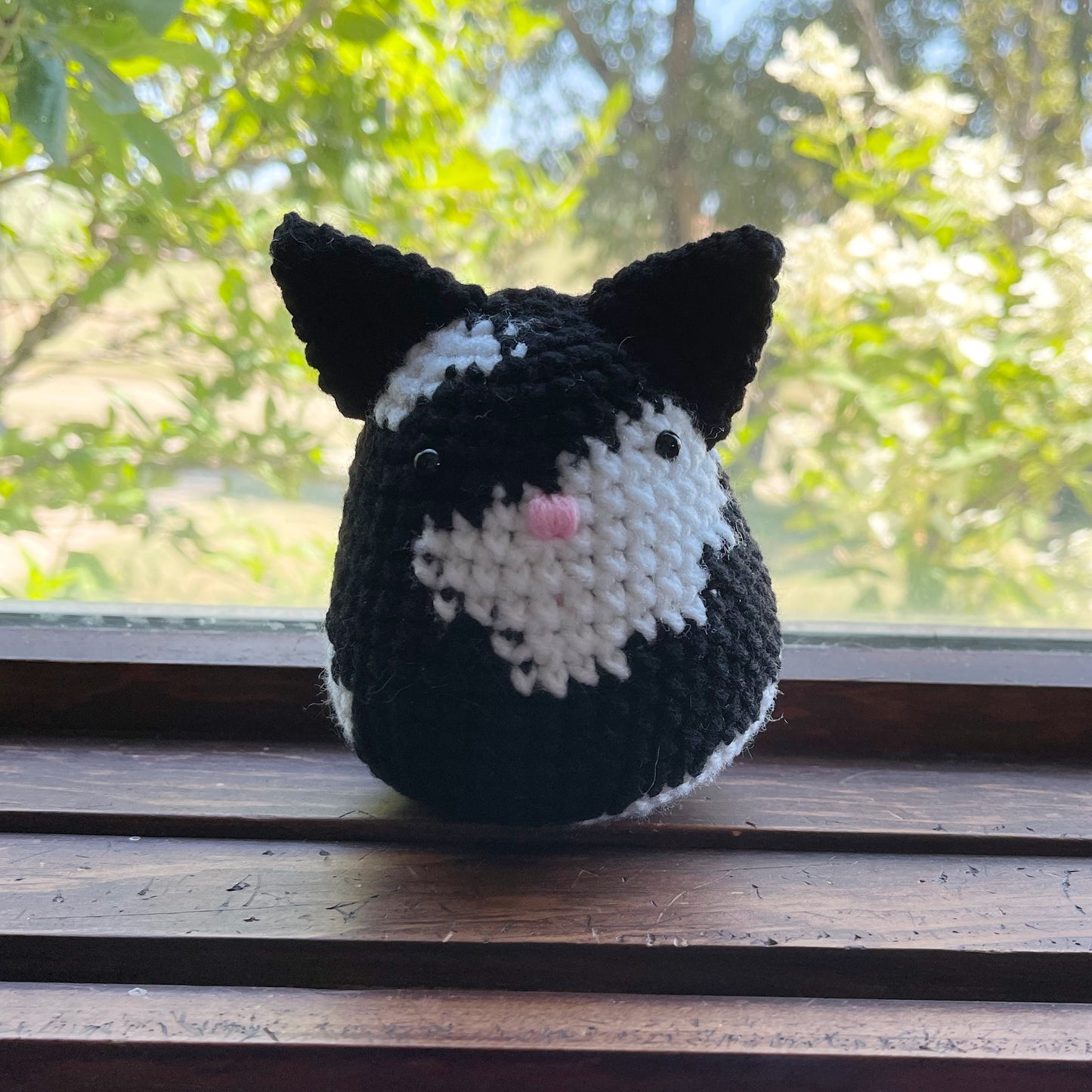 Black and White Cats - Crochet Pattern